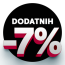 Dodatnih -7% POPUSTA uz promo kod DODATNIH7