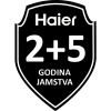 Haier 2+5 godina jamstva