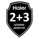 Haier 2+3 godina jamstva