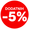Dodatnih -5% POPUSTA uz promo kod DODATNIH5
