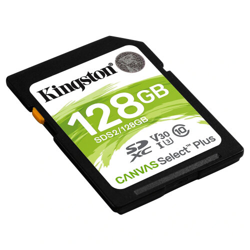 Kingston memorijska kartica SDXC Cavans Select Plus, Class10 UHS-I, 128GB