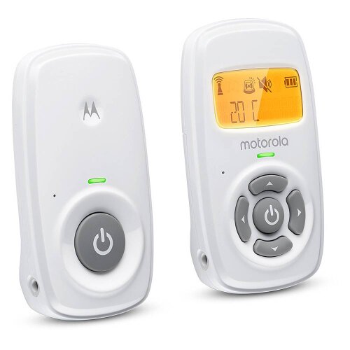 Motorola audio nadzor za bebe MBP-24 DECT - Digitalni nadzor, 1.5" LCD domet do 300m