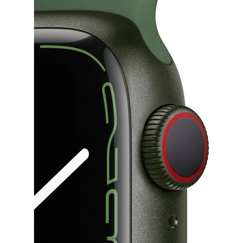 Apple pametni sat Watch S7 GPS, 41mm Green Aluminium Case with Clover Sport Band - Regular