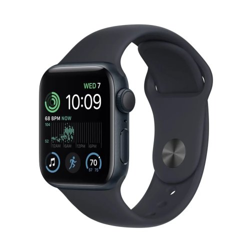 Apple Watch pametni sat SE GPS, 44mm Midnight Aluminium Case with Midnight Sport Band