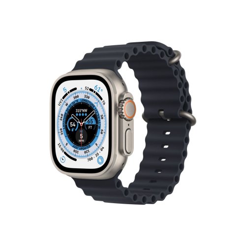 Apple Watch Ultra pametni sat GPS + Cellular, 49mm Titanium Case with Midnight Ocean Band