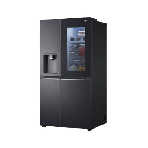 LG hladnjak SBS GSXV90MCDE (E) InstaView, 179 cm, 625 lit, Door-In-Door, crni