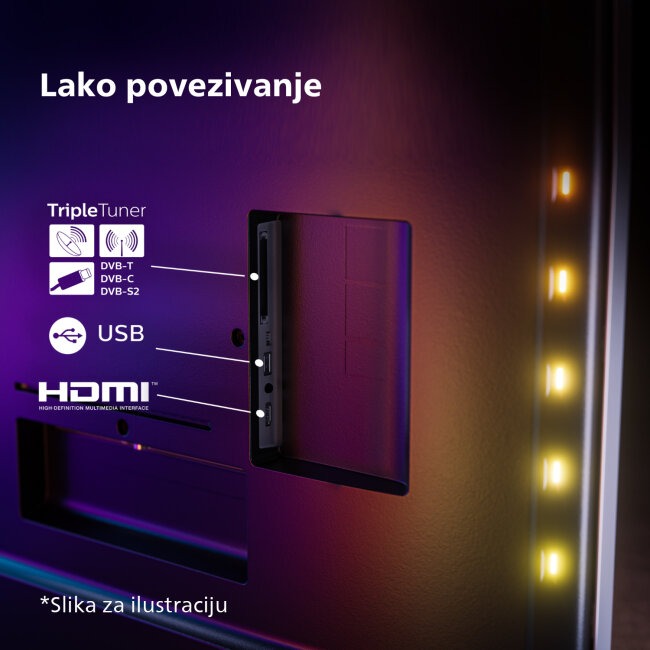 Philips 55PUS8118/12 55 (139 cm), Smart TV, 4K UHD LED, 3840 x 2160,  Wi-Fi, DVB-T/T2/T2-HD/C/S/S2