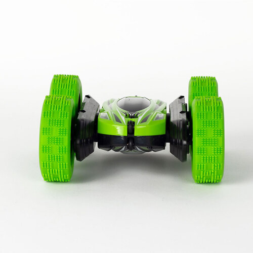 Wonky Monkey igračka Stunt Car Double - Side Roll Green
