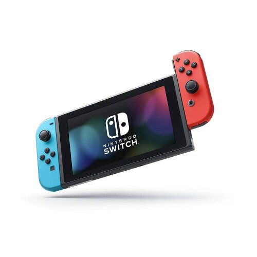 NINTENDO SWITCH CONSOLE (RED AND BLUE JOY-CON) HAD 1.1