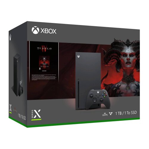 Xbox Series X console + Diablo IV