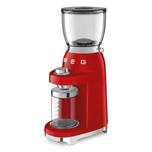 SMEG mlinac za kavu CGF11RDEU 150W, spremnik 130g, crvena