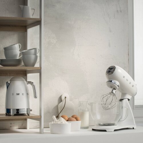 SMEG kuhinjski robot SMF13WHEU staklena zdjela, 800W, bijela
