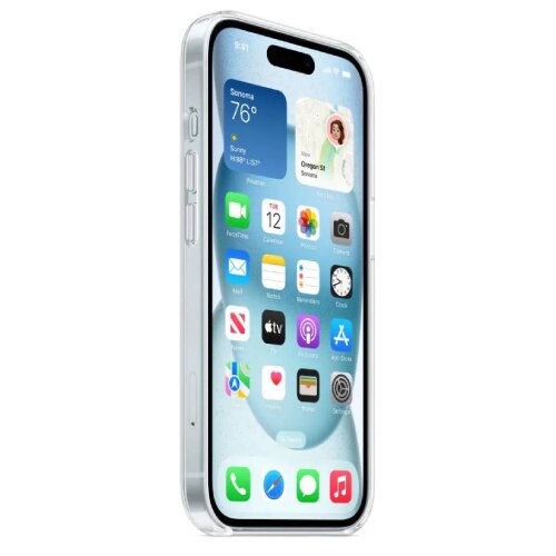 Apple maskica za mobitel iPhone 15 Plus Clear Case with MagSafe (mt213zm/a)