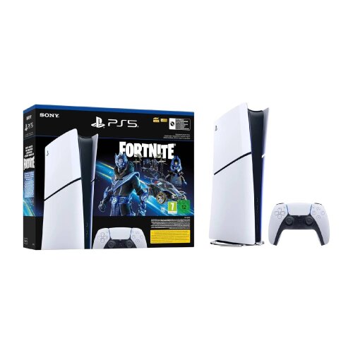 PlayStation 5 Slim Digital Edition D chassis +  Fortnite VCH