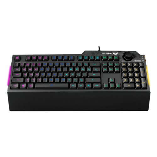 Asus tipkovnica TUF Gaming K1, Membrane, US loc