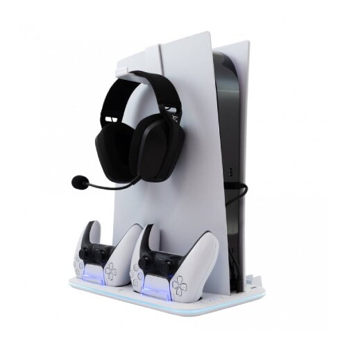 White Shark PS5 COOLING PAD + 2 CHARGING DOCK PS5-DZ504 KIMURA-2
