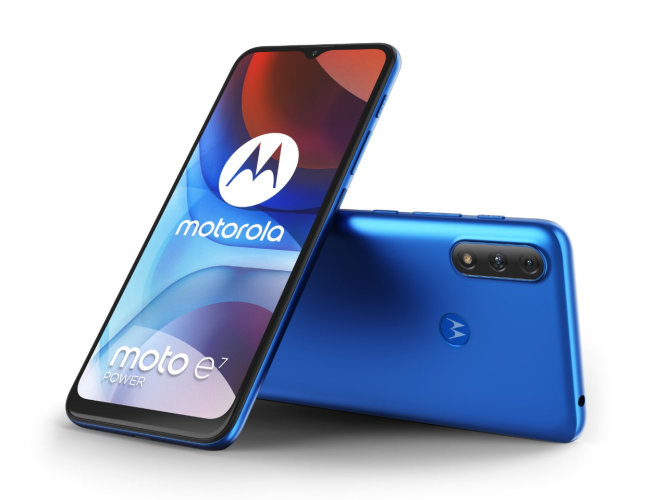 Motorola Moto E7 Power Blue